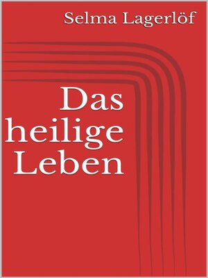 cover image of Das heilige Leben